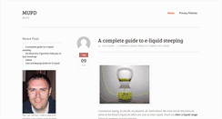 Desktop Screenshot of mupd.org
