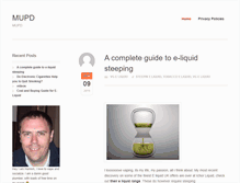 Tablet Screenshot of mupd.org